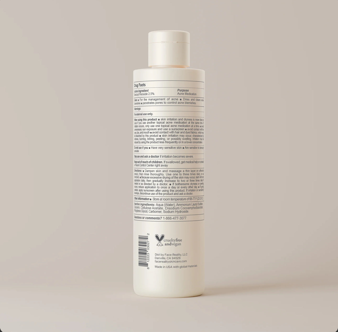 Acne Face and Body Scrub