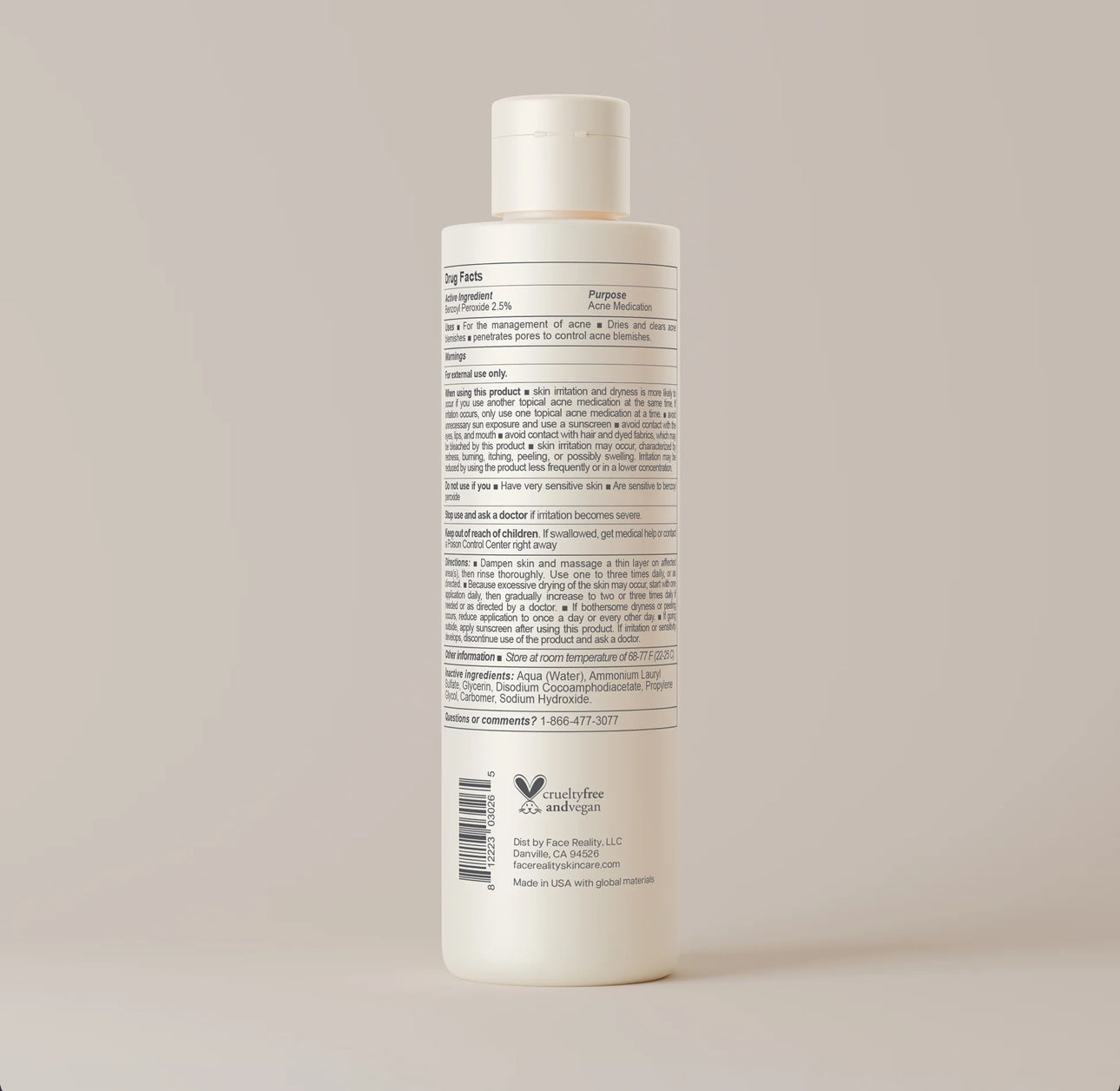 Acne Face and Body Wash